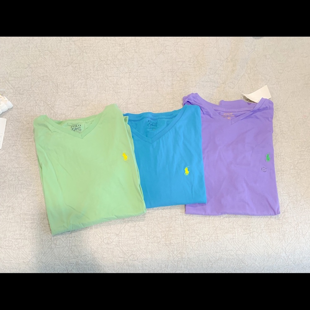 Men’s Polo Ralph Lauren Shirt Lot Large